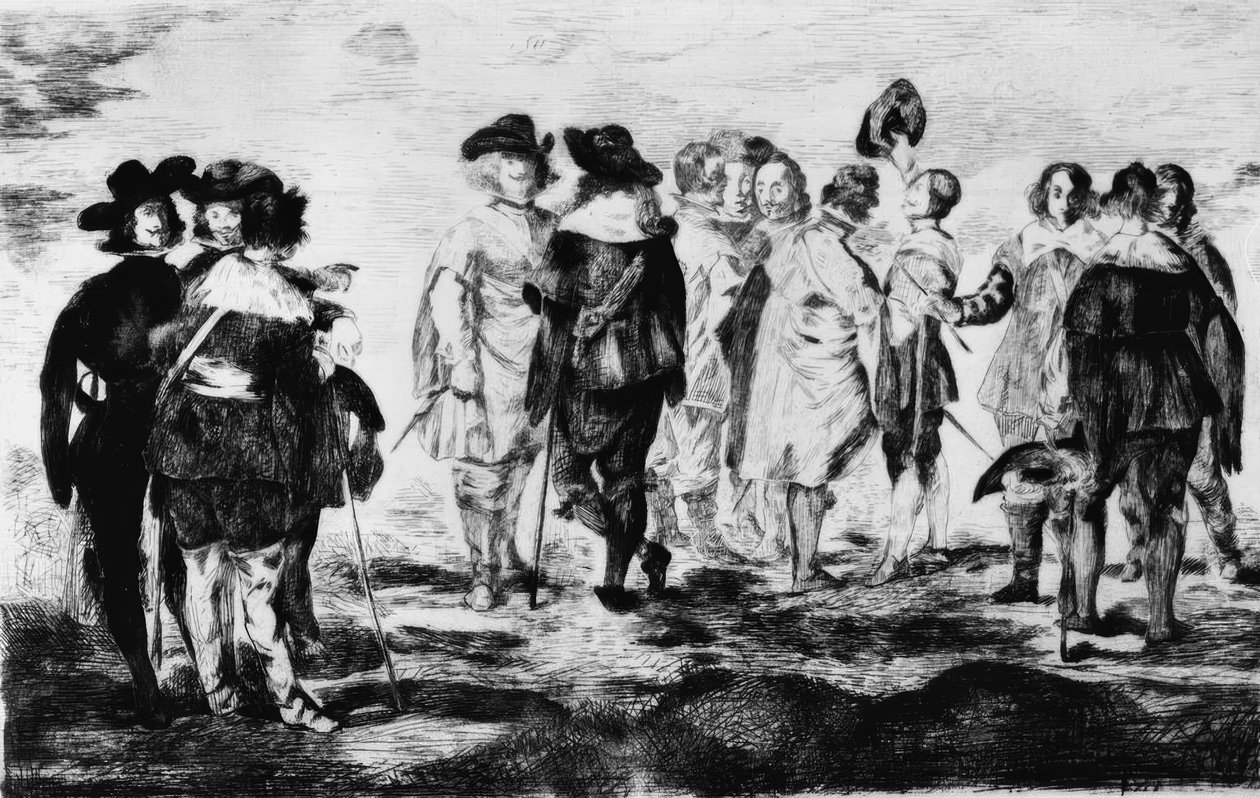 Les petits cavaliers - Édouard Manet