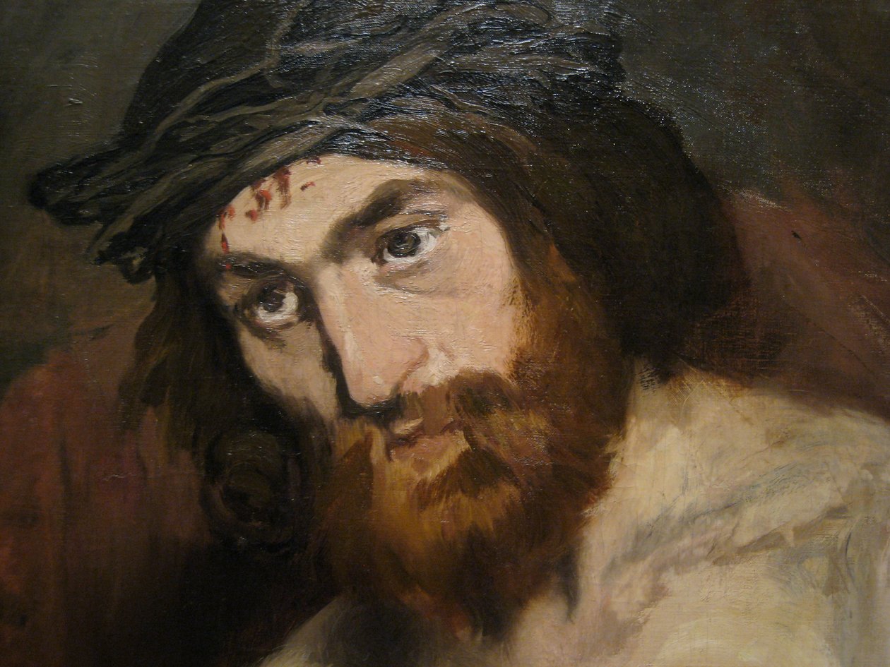 Tête du Christ - Édouard Manet