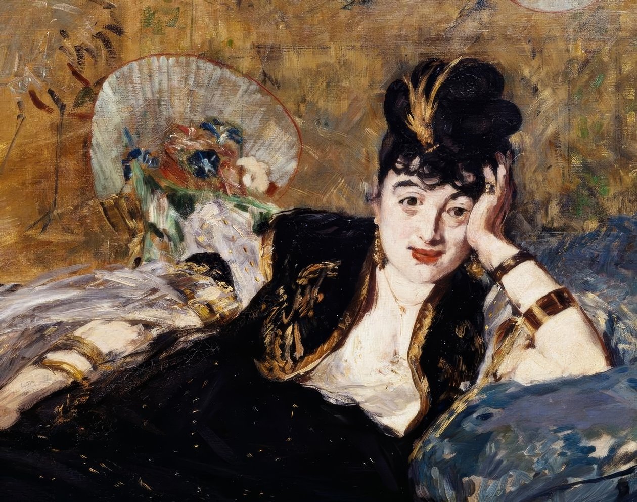 La dame aux éventails - Édouard Manet
