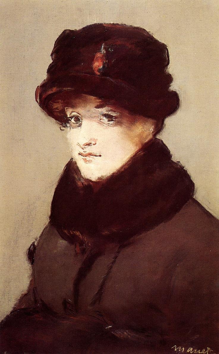 Méry Laurent au chapeau de loutre - Édouard Manet