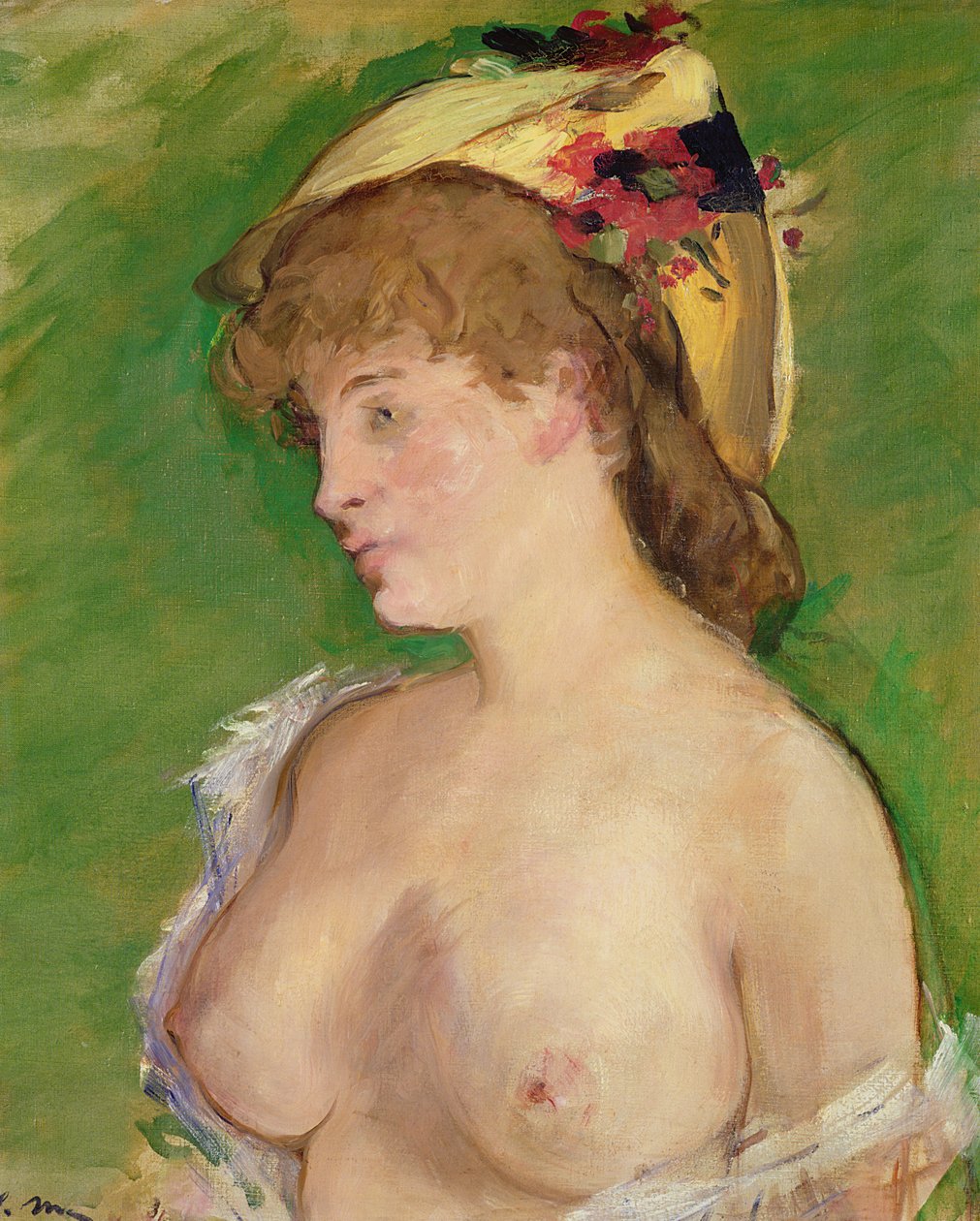 La blonde aux seins nus, 1878 - Édouard Manet