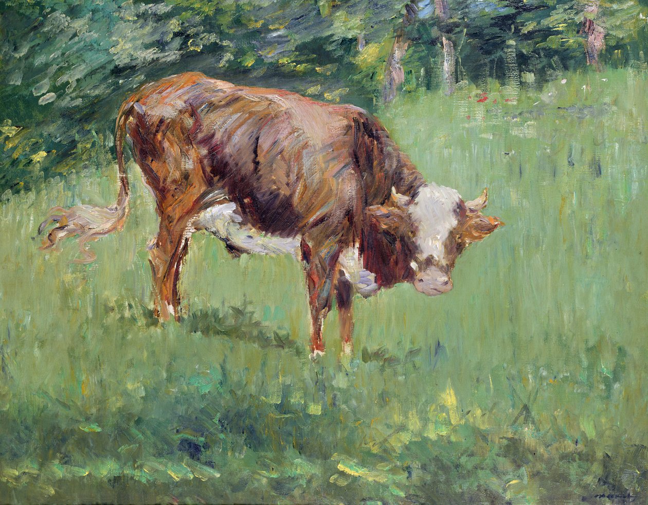 Jeune taureau dans un pré, 1881 - Édouard Manet