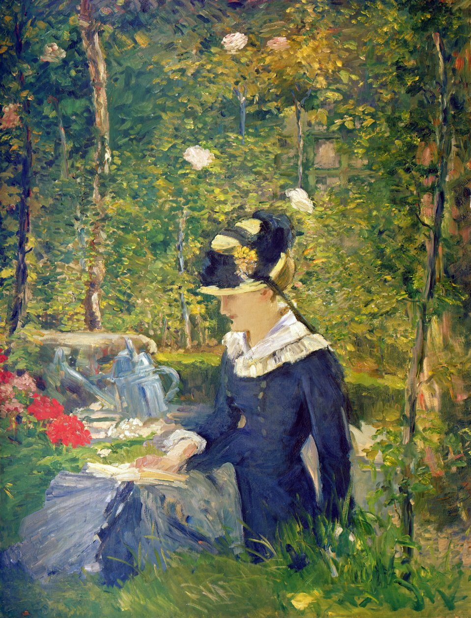 Jeune femme à l