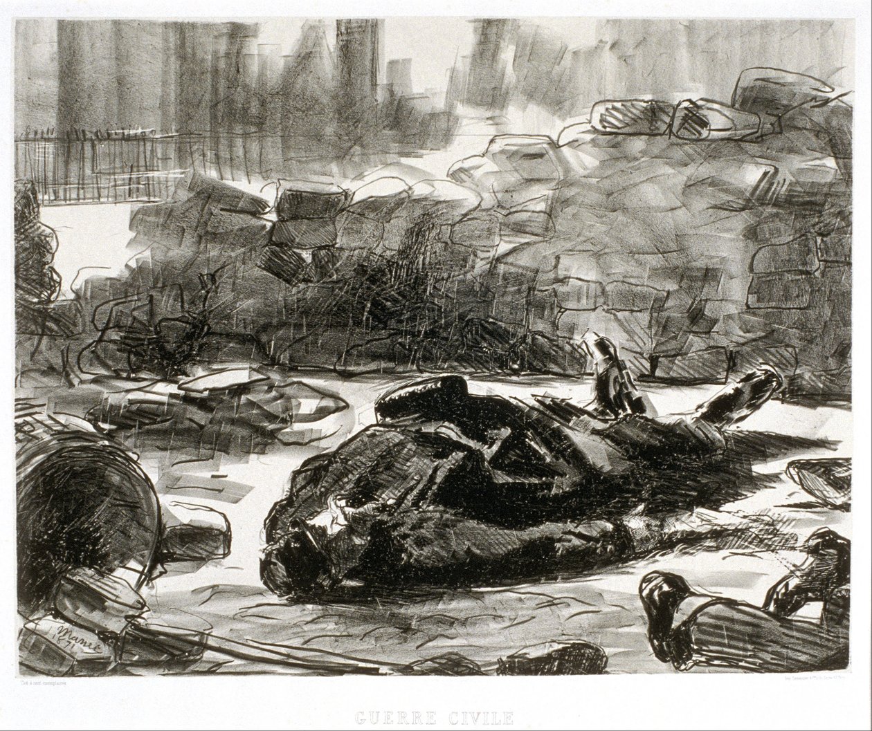 Guerre civile - Édouard Manet