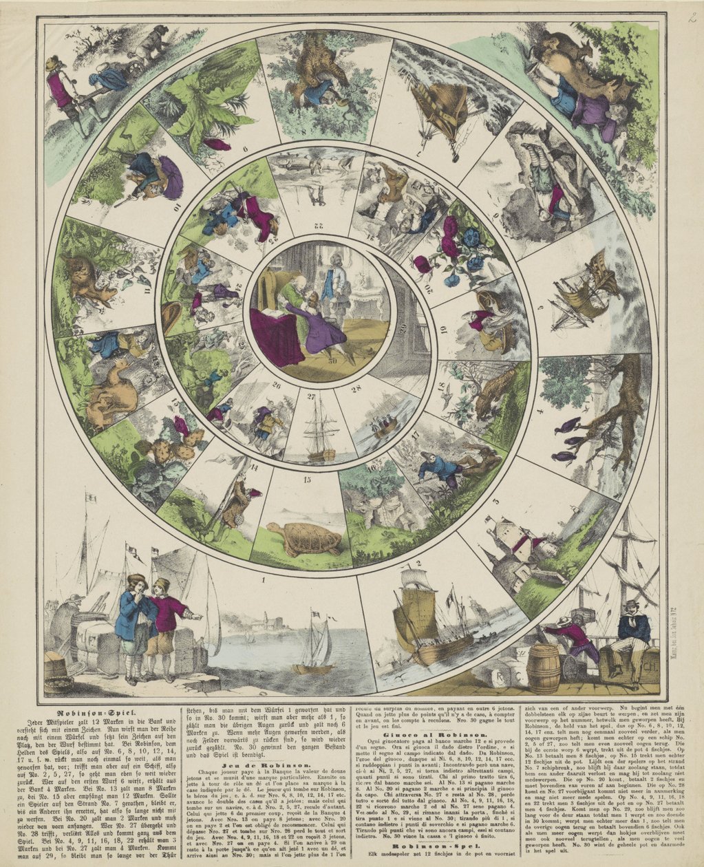 Jeu de Robinson - firma Joseph Scholz