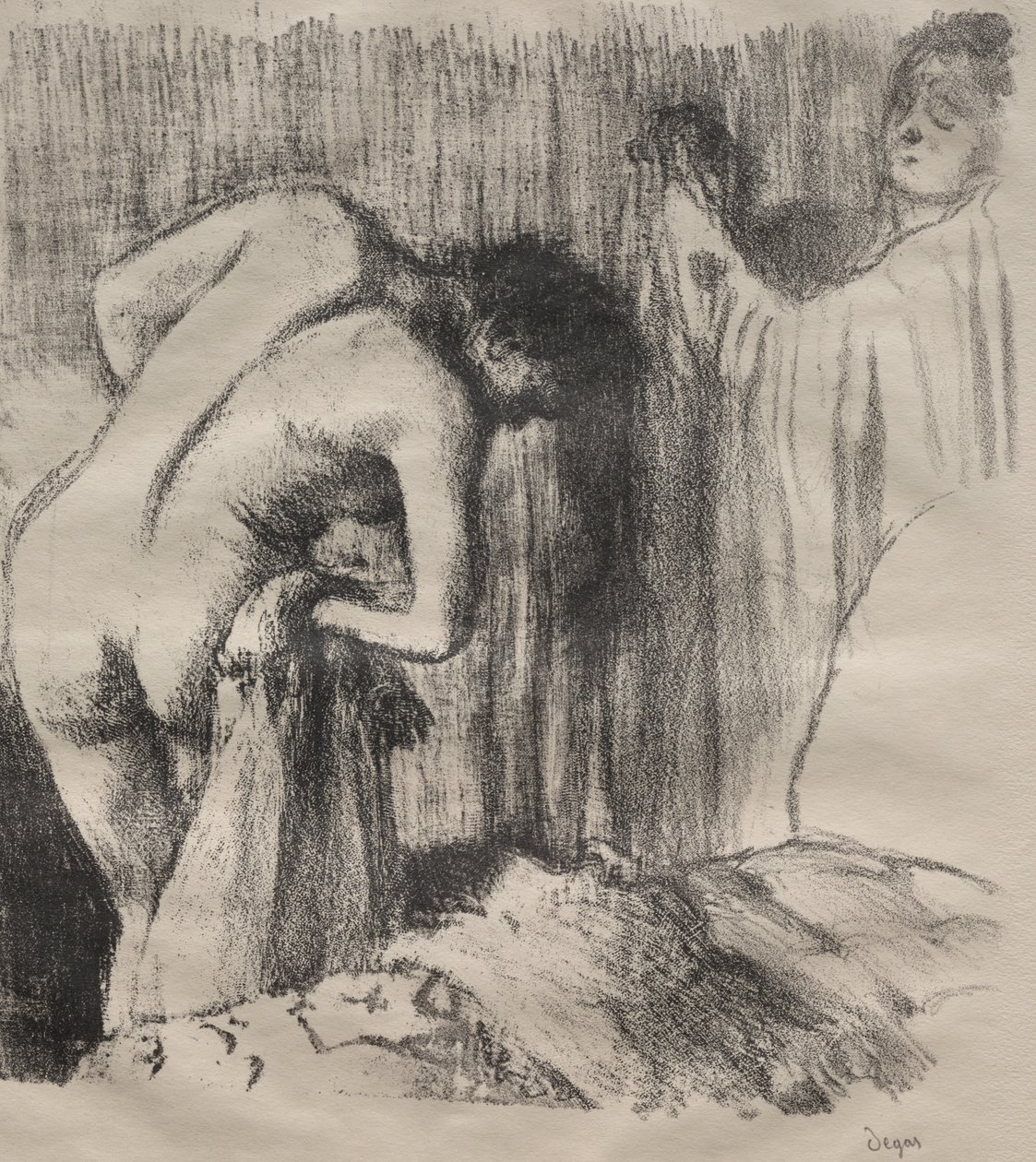 Après le bain III - imitator of Antoine Louis Barye