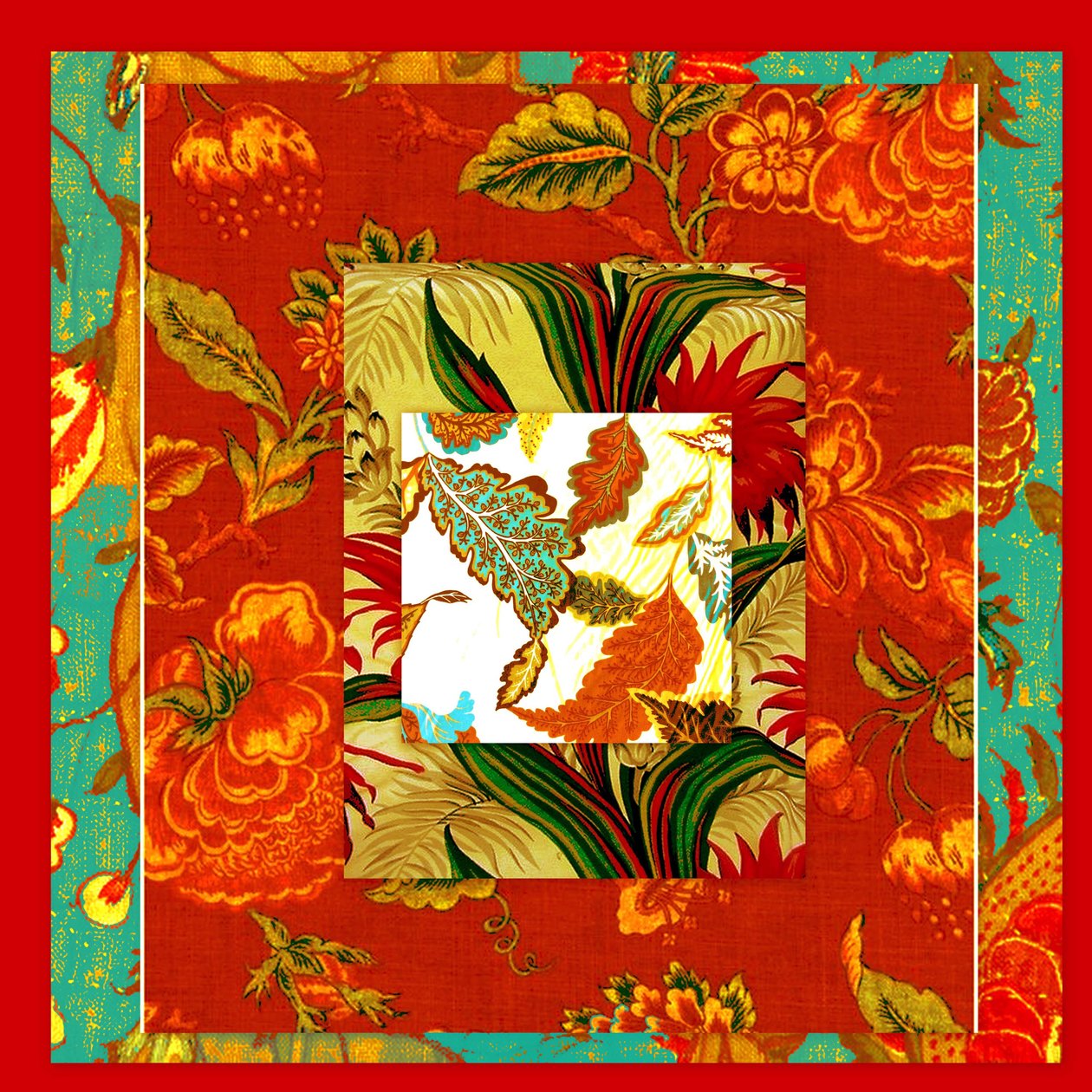 COLLAGE DE MOTIFS - linda arthurs
