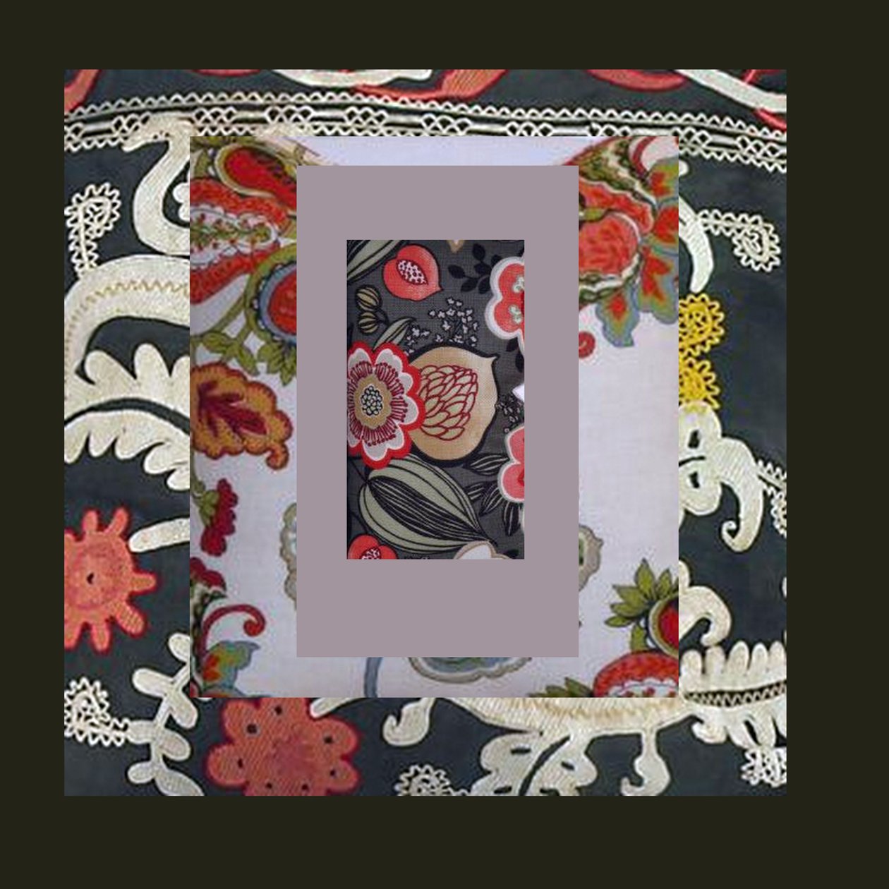 COLOR AND PATTERN COLLAGE, 2018 (techniques mixtes) - linda arthurs