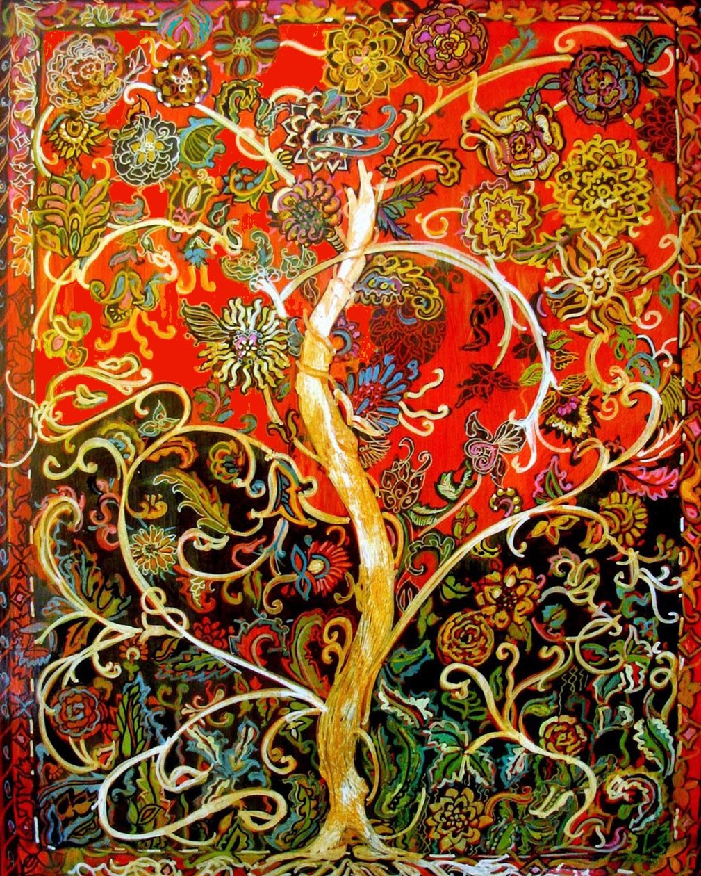 Arbre de vie, 2017 (technique mixte) - linda arthurs