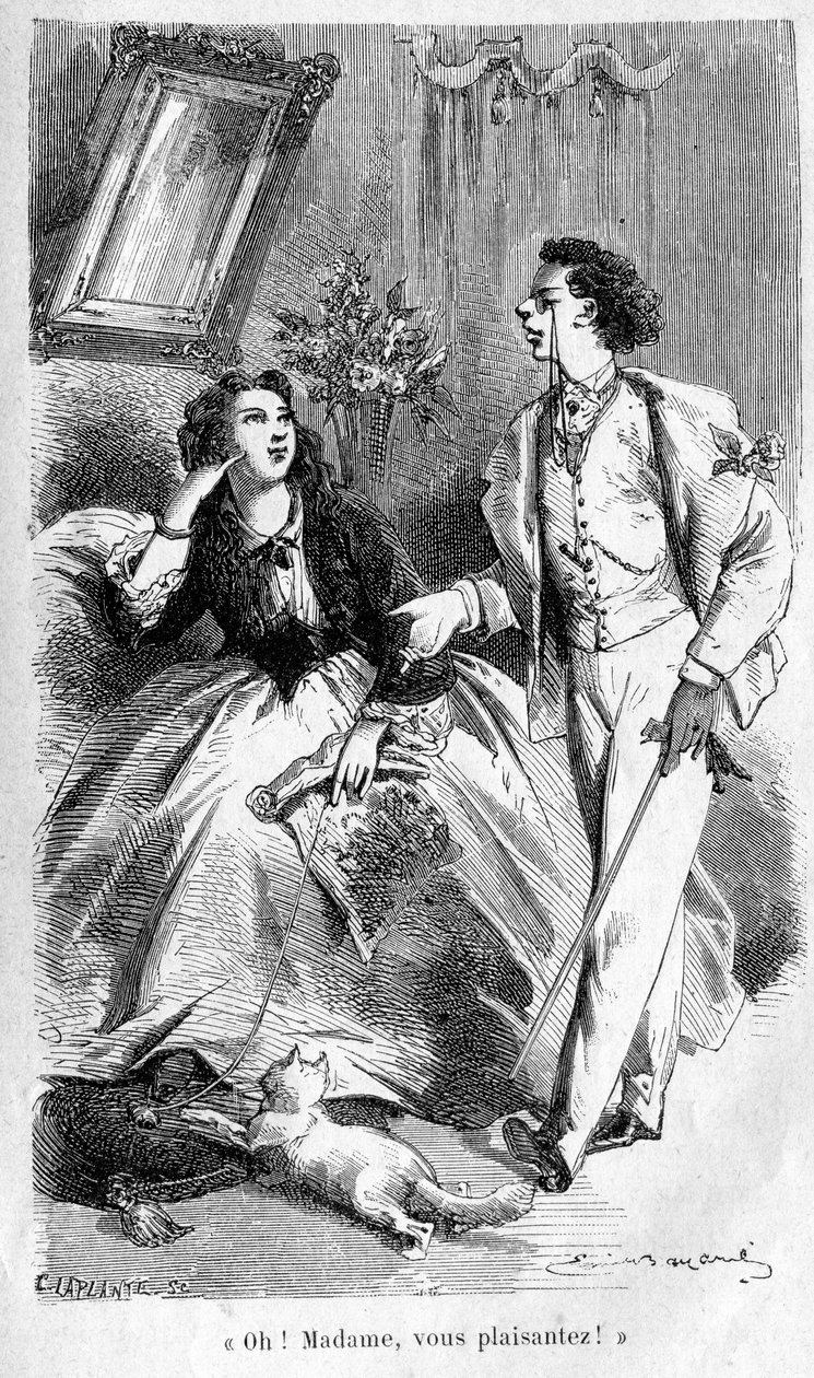 Une des 28 illustrations pleine page par Émile Bayard dans - Émile Bayard