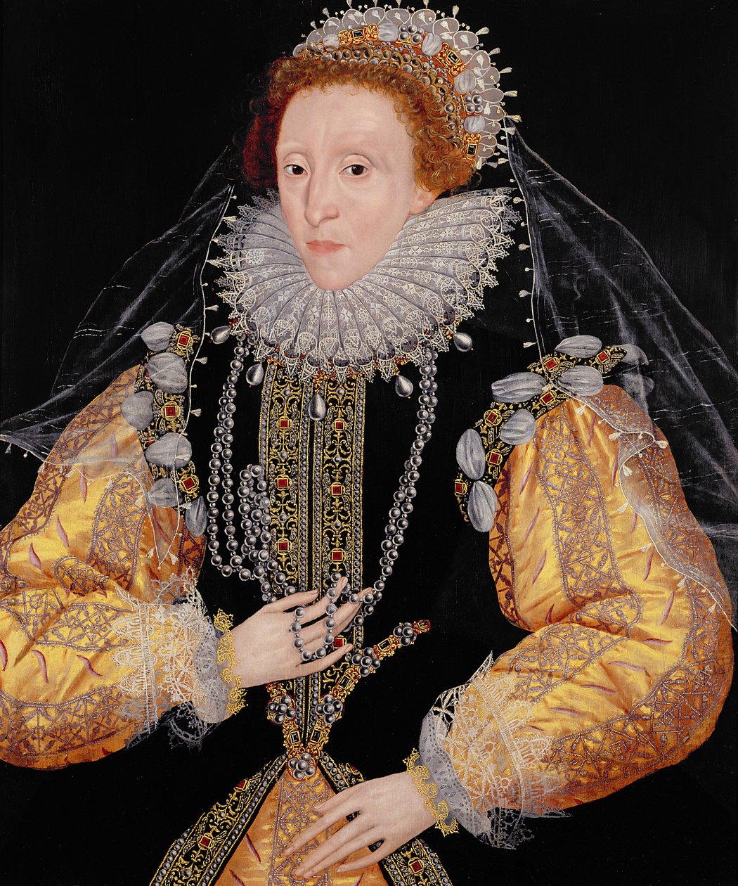 Portrait de la Reine Elizabeth I, c.1586 - Federico Zuccari or Zuccaro