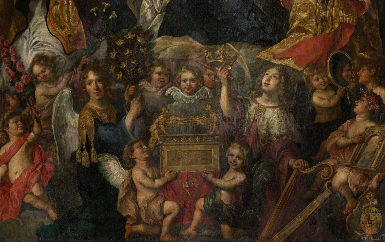 Église paroissiale (Sint-Walburgakerk). Peinture. Nicolas De Liemaeckere - or Liemaecker Nicolaas de Liemakere