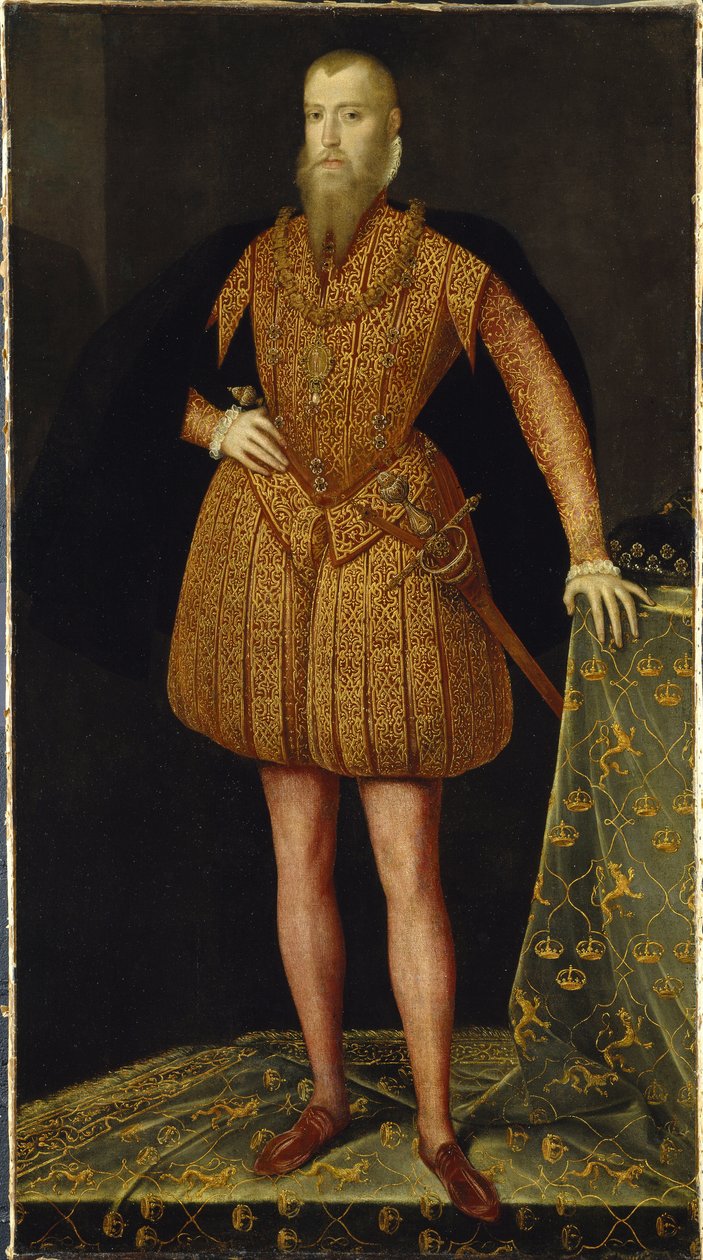 Éric XIV roi de Suède - or Muelen Steven van der Meulen