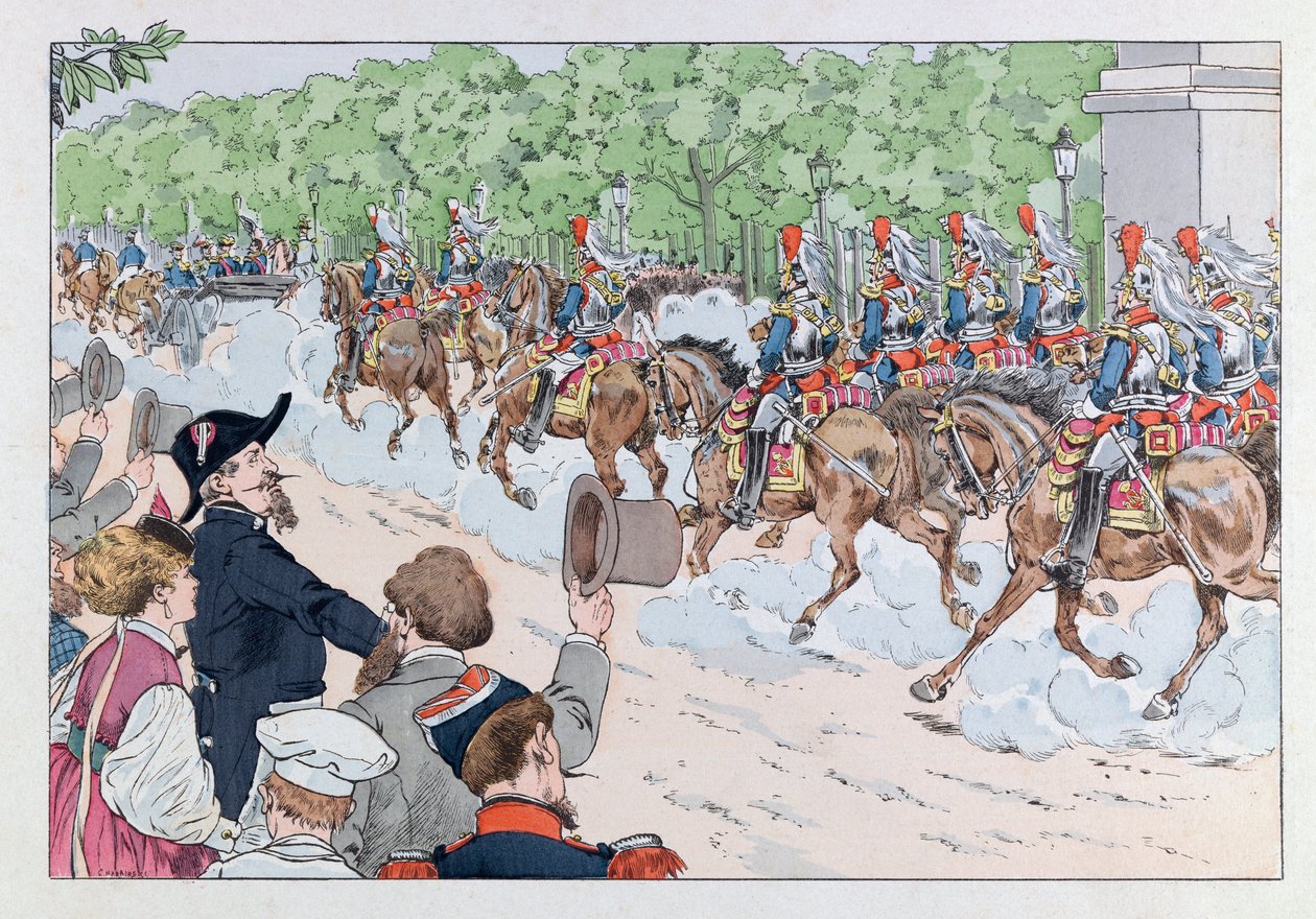 Jacques Marie Gaston Onfray de Breville dit JOB (1858 - 1931); Illustration du livre 
