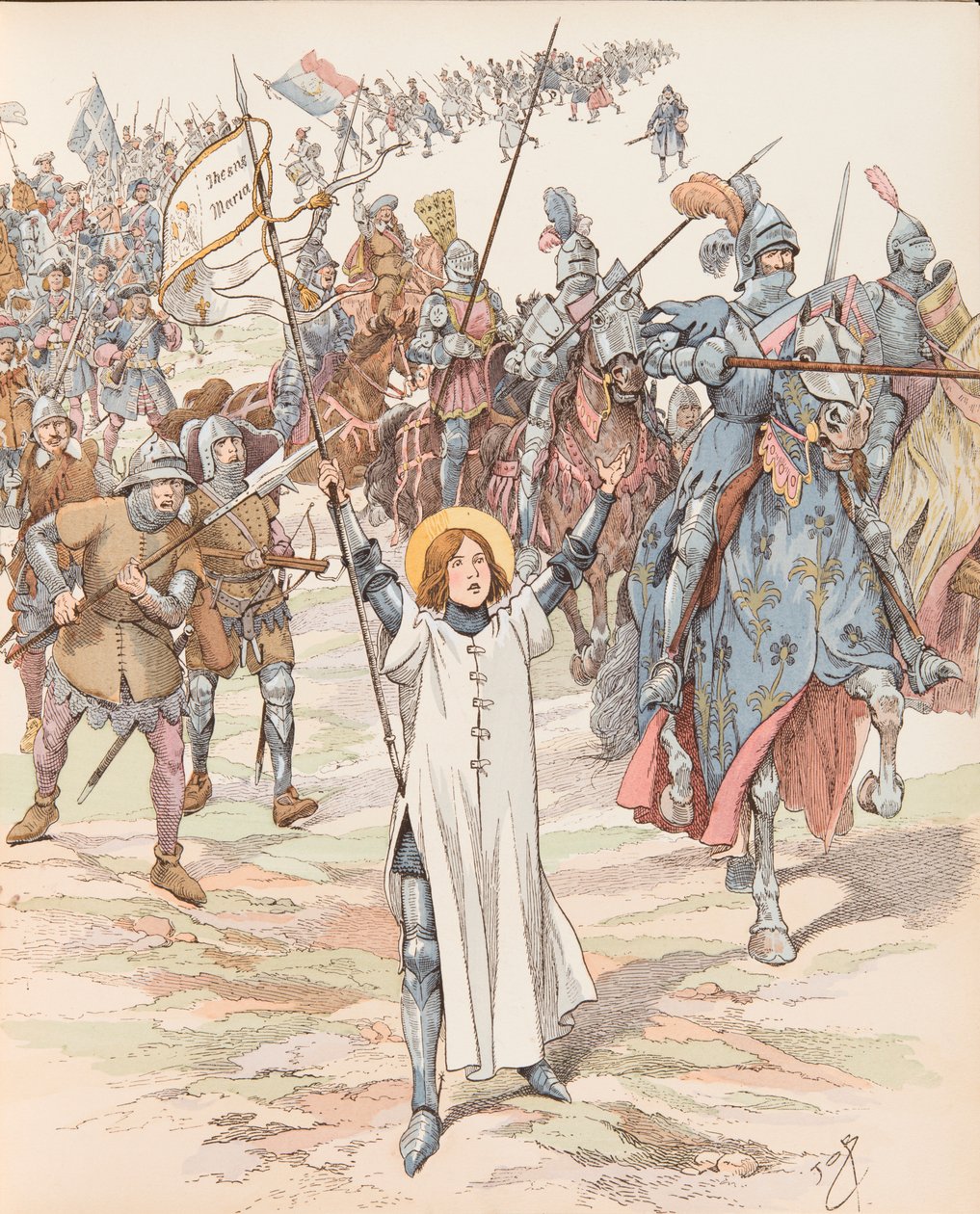 Jacques Marie Gaston Onfroy de Bréville dit JOB (1858-1931) - Jeanne d