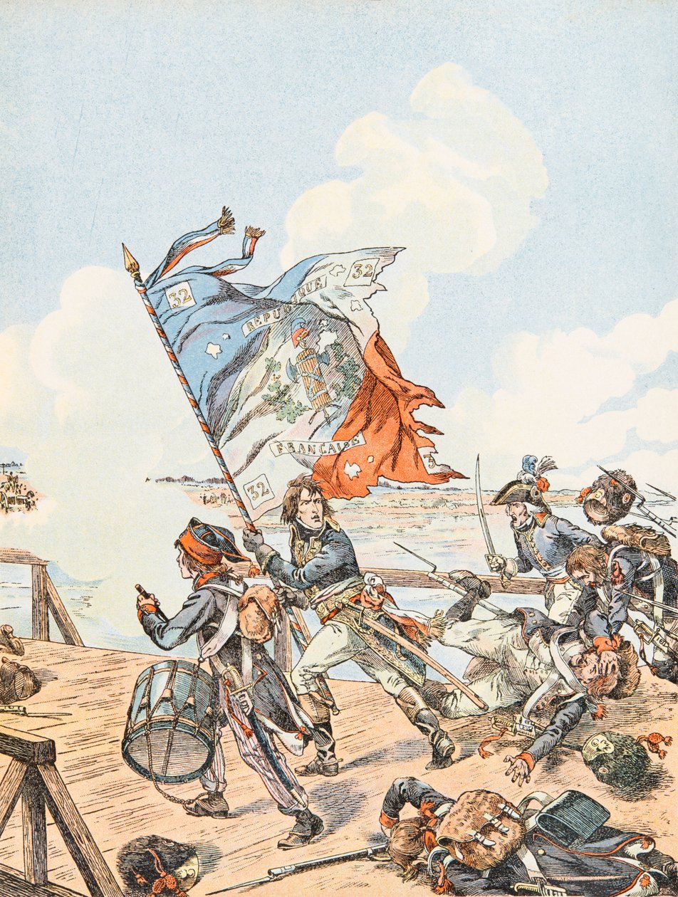 Napoléon Bonaparte au pont d