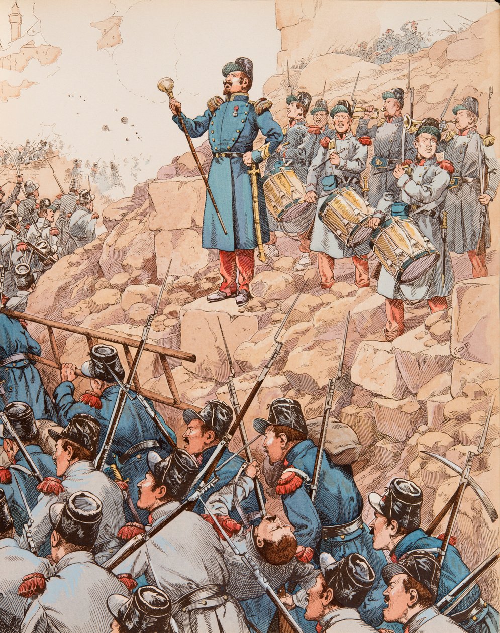 Le tambour-major sous Napoléon III - pseudonym for Onfray de Breville Jacques Job