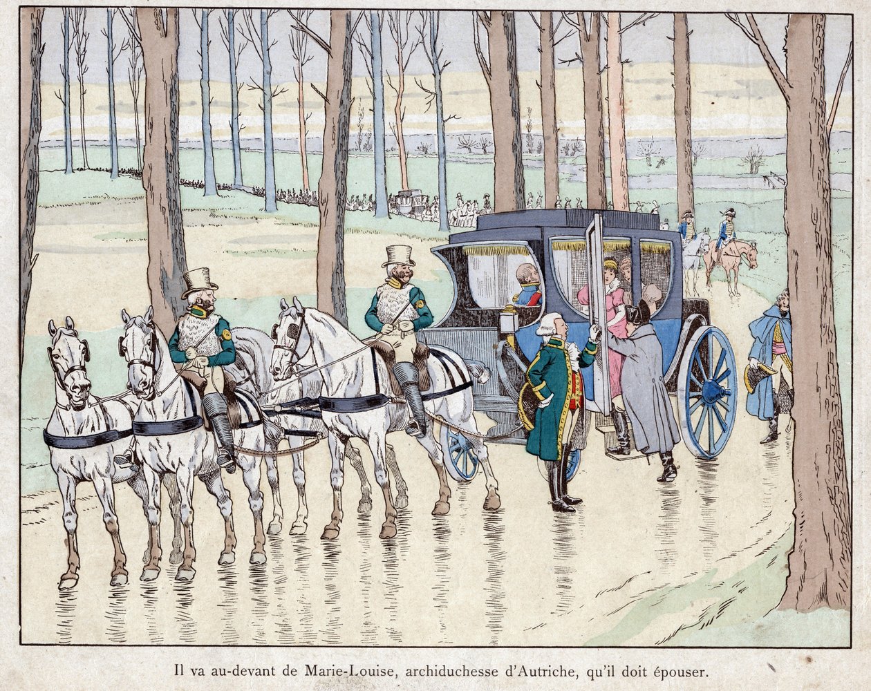 Napoléon rencontrant l