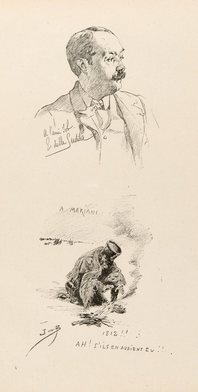 Portrait de Job (Jacques Marie Gaston Onfroy de Bréville) - pseudonym for Onfray de Breville Jacques Job
