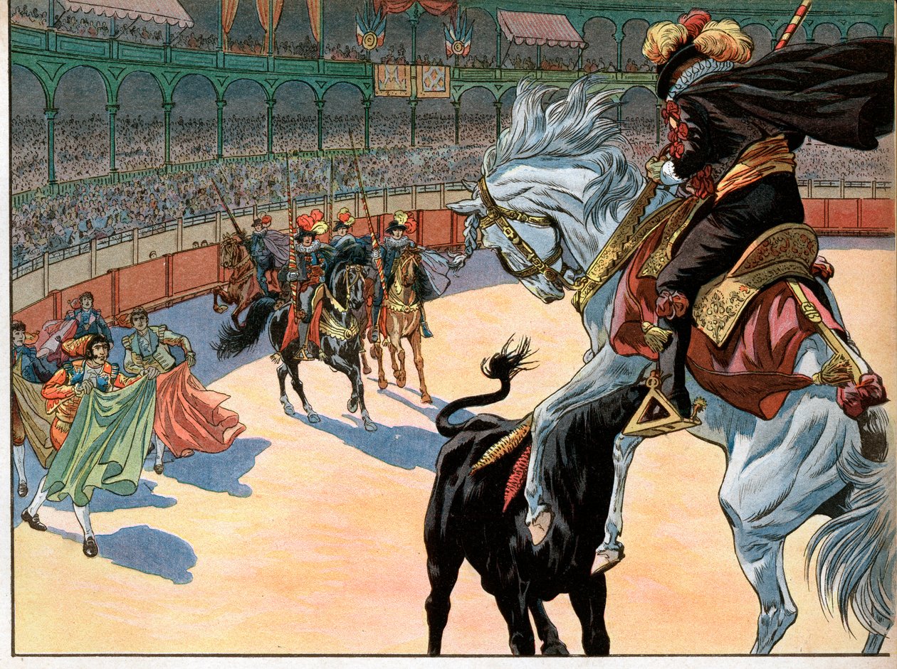 Une corrida en Espagne. Joachim Murat - pseudonym for Onfray de Breville Job