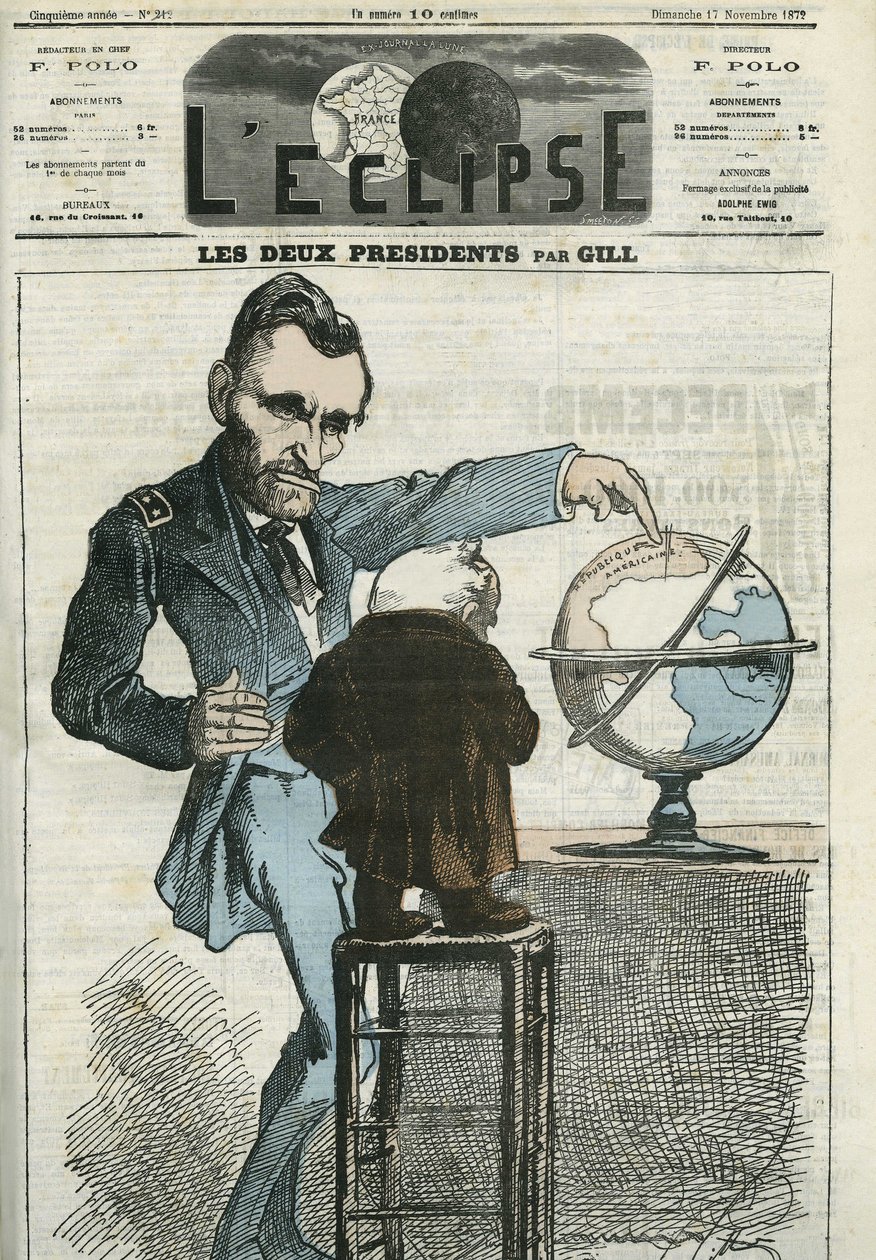Les deux présidents, Ulysses Simpson Grant - pseudonym for Onfray de Breville Job