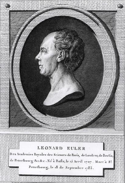 Portrait de Leonard Euler (1707-83) - the Younger Dupin