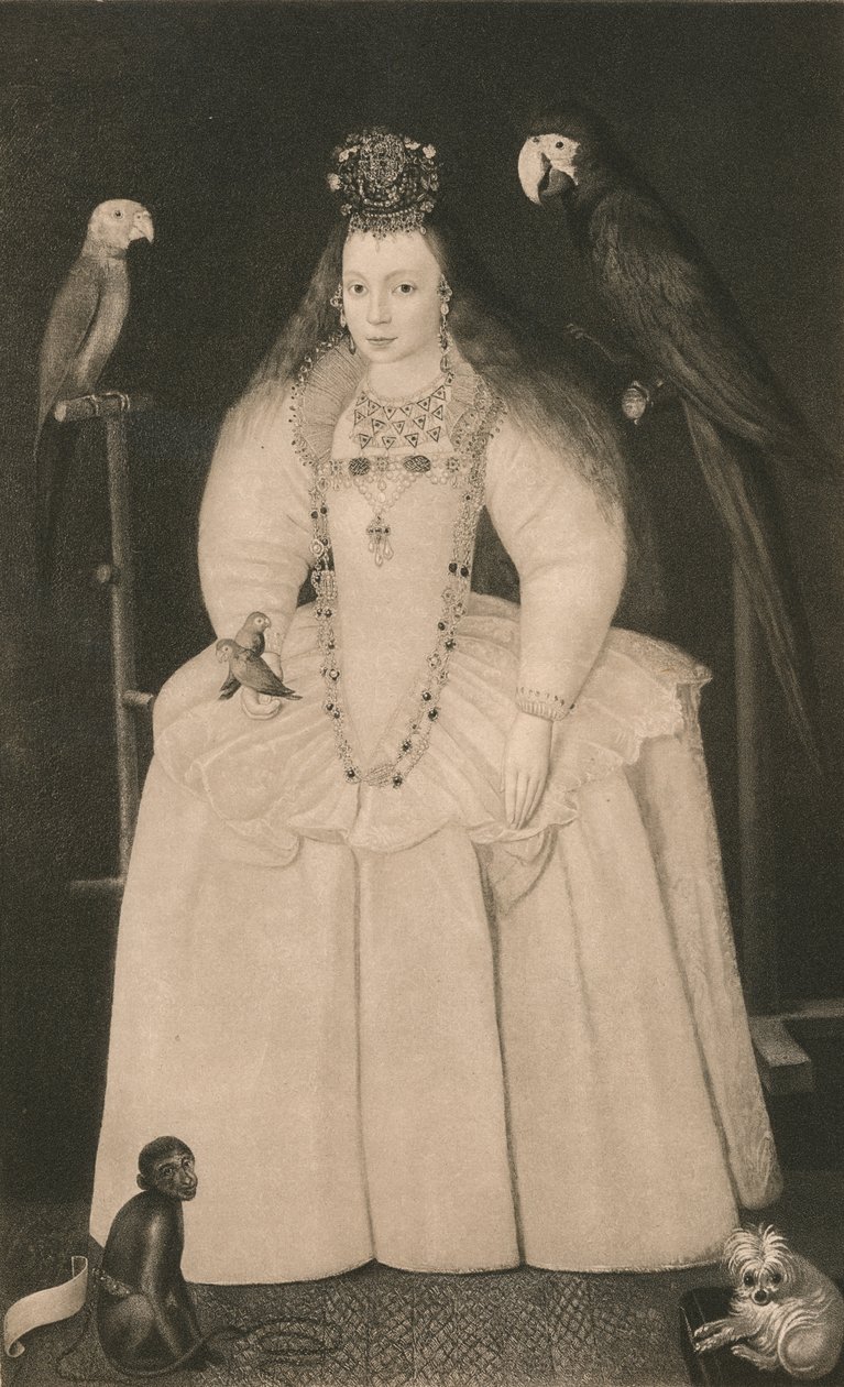 Arabella Stewart, 16ème siècle, 1904 - the Younger Marcus Gheeraerts
