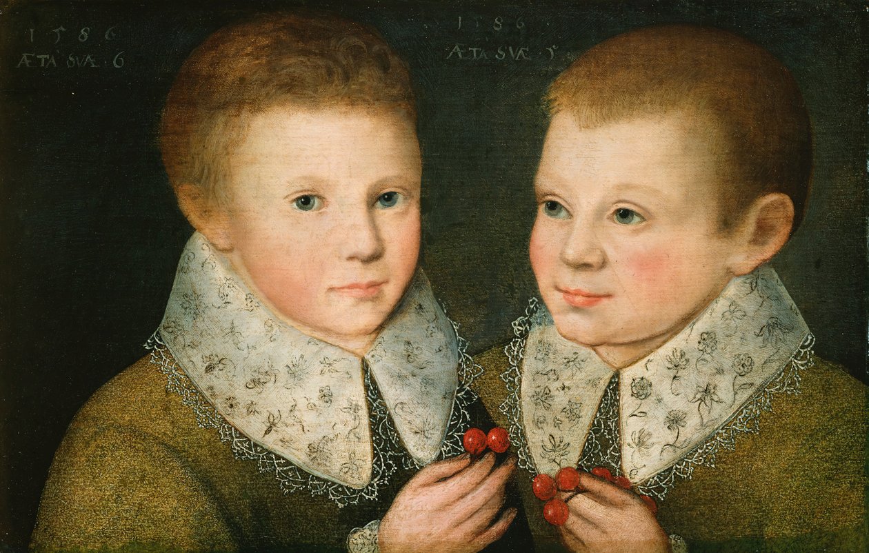 Portrait de deux frères - the Younger Marcus Gheeraerts