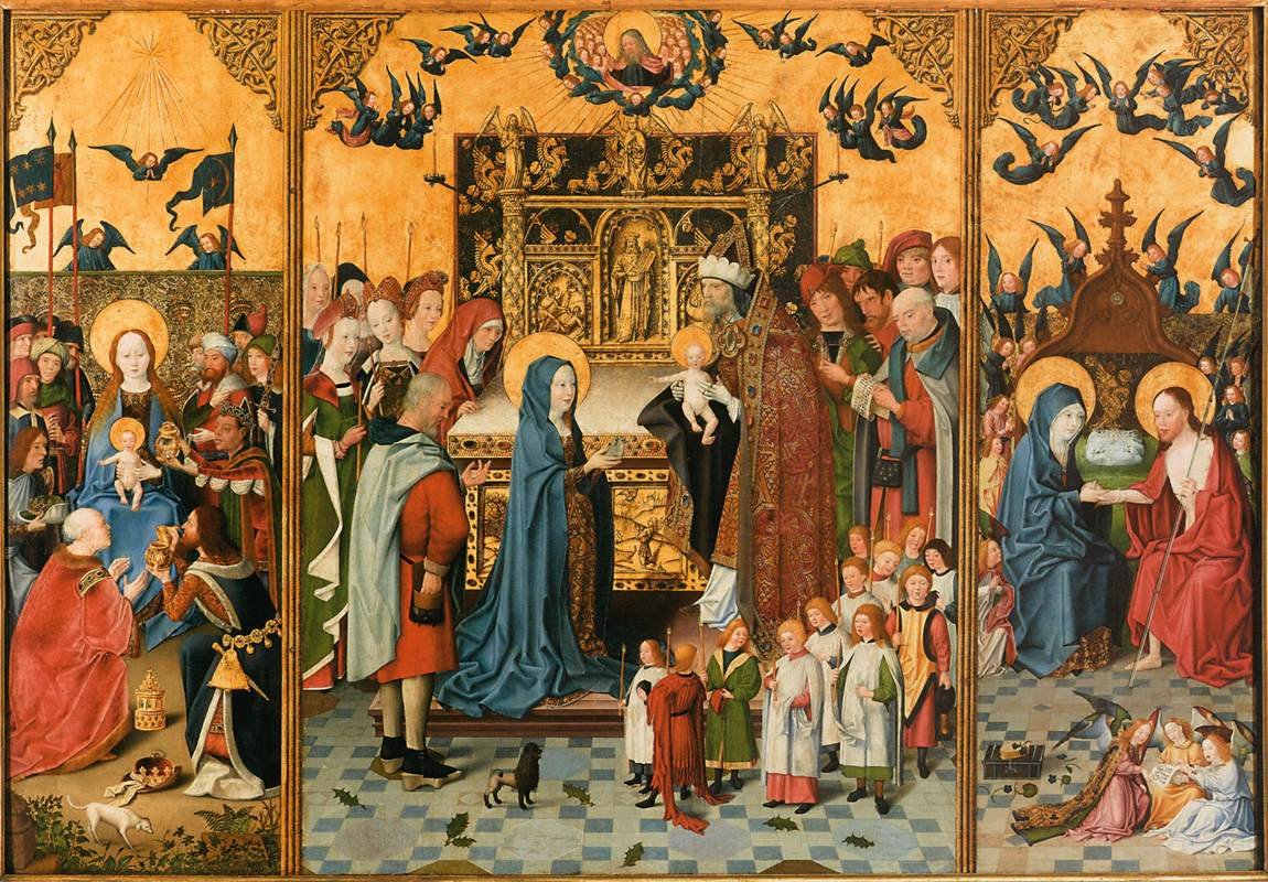 Retable des Sept Joies de Marie - Unbekannt Unbekannt