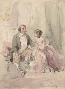 Scène de Vanity Fair : Jos et Becky