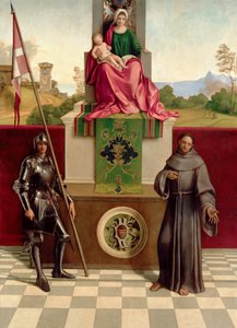 Madone et Enfant entre Saint François et Saint Nicasius (La Madone de Castelfranco)