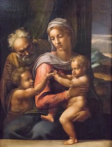 Sainte famille avec Saint Jean-Baptiste - (1509 66) Daniele da Volterra