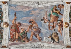 Bacchus enseignant aux bergers l