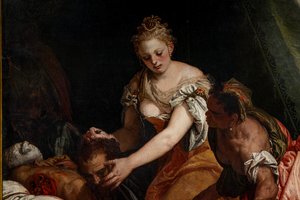 Judith avec la tête d
