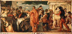 Les noces de Cana (peinture sur toile) - (1528-88) Veronese