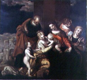 Le mariage mystique de Sainte Catherine - Veronese