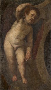 Un putto debout