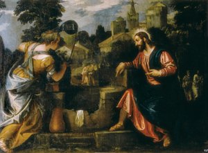 Christ et la Samaritaine au puits - Veronese