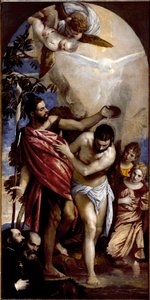 Le baptême du Christ - Veronese