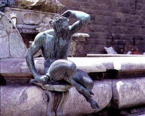 La Fontaine de Neptune (détail) - Giambologna
