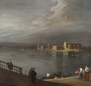 San Cristoforo, San Michele et Murano depuis la Fondamenta Nuove, Venise - Canaletto