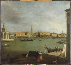 Le Bacino di San Marco regardant vers le nord - (1697 1768) Canaletto