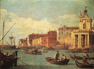 La Douane et le canal de la Giudecca - (1697 1768) Canaletto