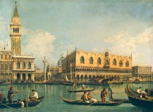 Le Molo depuis le Bacino di San Marco le jour de l