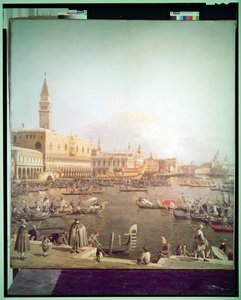 Le Molo et le Palais des Doges depuis le Bacino Di San Marco - (1697 1768) Canaletto