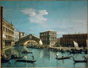 Le pont du Rialto, Venise ...