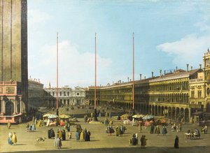 Venise, vue de la place Saint-Marc avec les Procuraties - (1697 1768) Canaletto