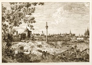 Vue imaginaire de Padoue, vers 1740
