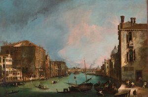 Le Grand Canal à Venise - Canaletto