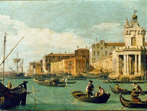 Punta della Dogana et canal de la Giudecca, Venise